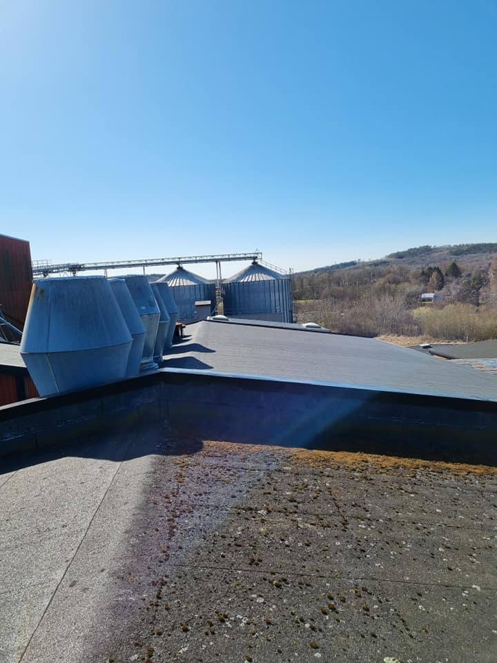 Nytt och gammalt tak